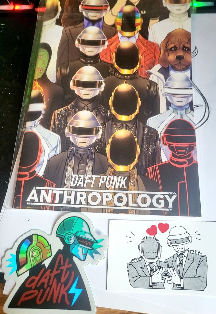 Glad I was able to get one of the leftovers! 

<a href="/DPAnthropology/">Daft Punk: Anthropology Zine (COMPLETE)</a>