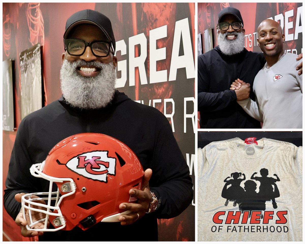 It was an immense honor to be invited to Kansas City @Chiefs “Chiefs of Fatherhood” initiative. Thank you brother Ramzee Robinson, for entrusting me with the profound opportunity to pour into the lives of your players.