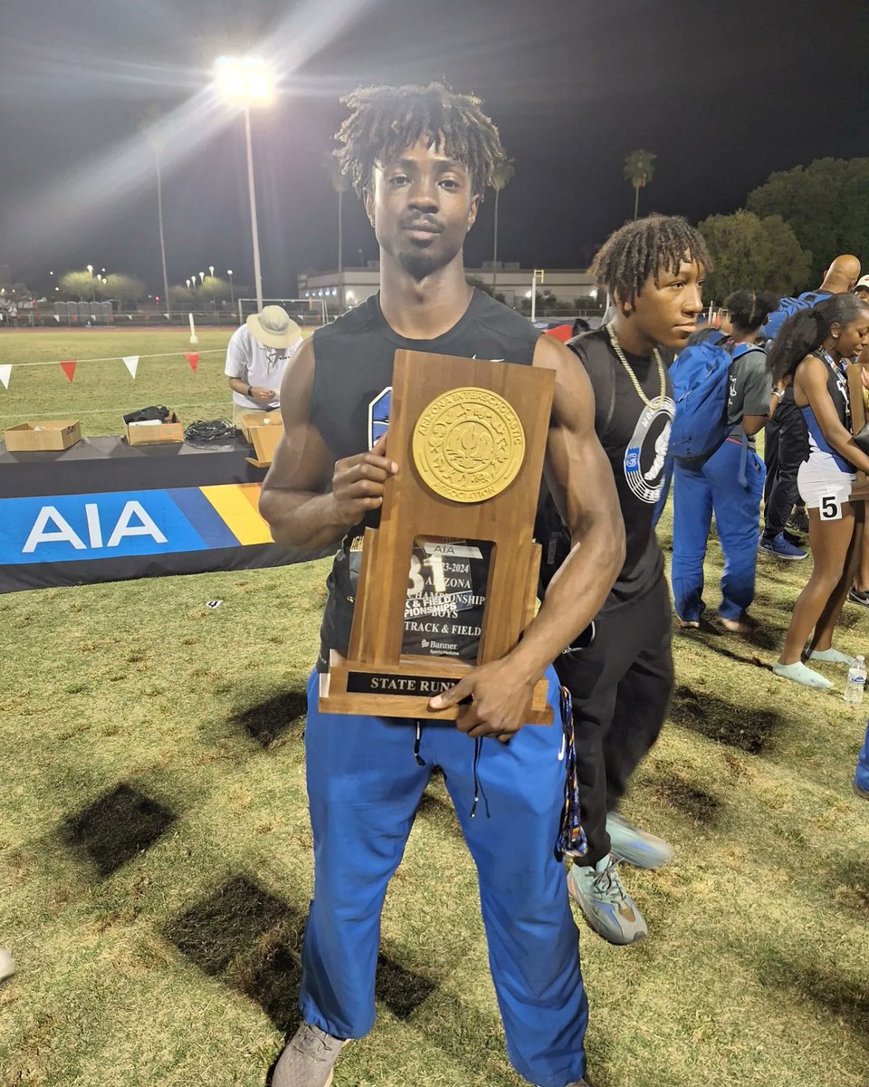 <a href="/IzzyGoatedfrfr/">Israel</a> went from unknown alternate to 4th In the state in the 100m and anchor leg on the second place 4x100. In just a matter of two days gained attention from many colleges around the country. Picked up unexpected points in the biggest meet of the year!  #WolfPackTrack