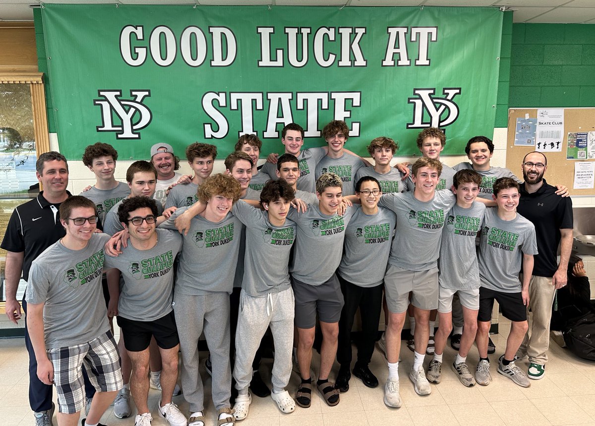 Boys’ Water Polo State Send Off Good luck at State DUKES!