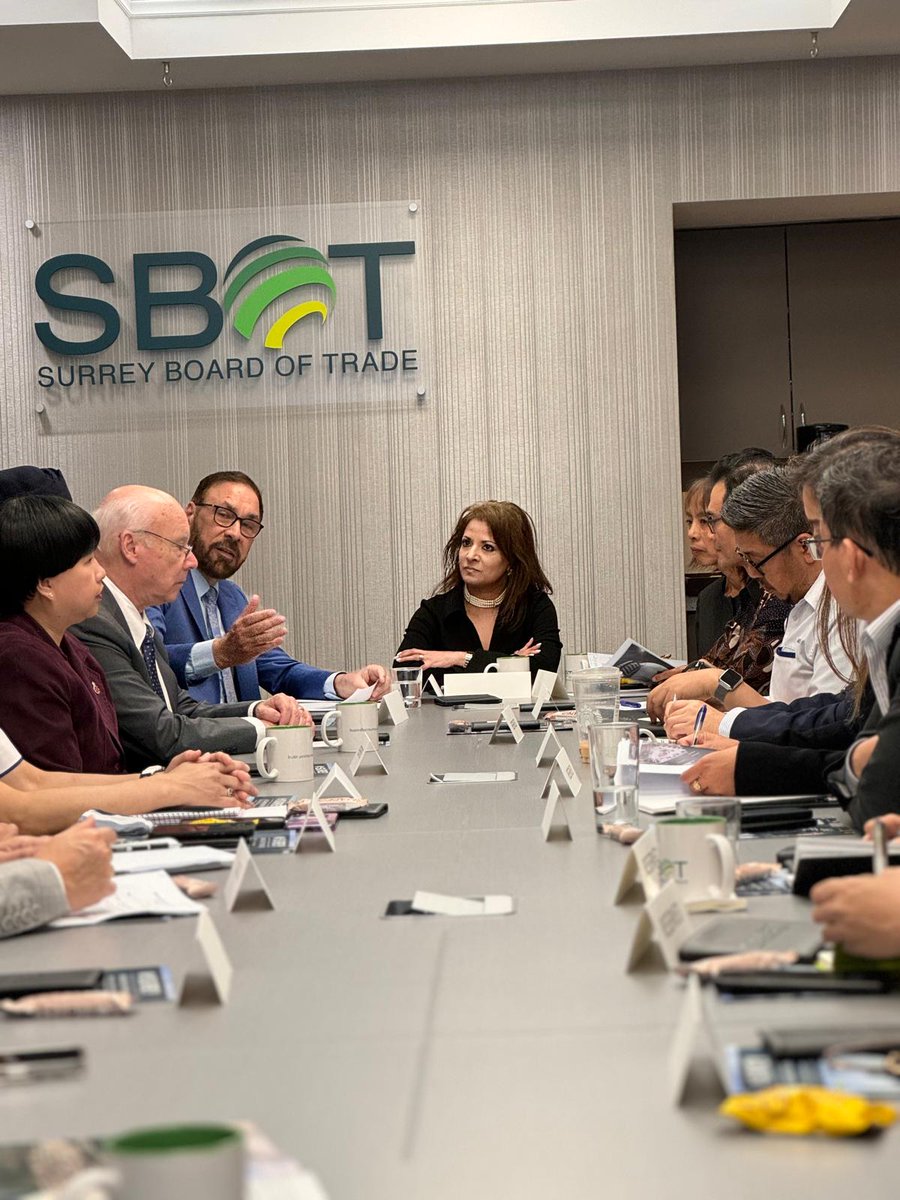 Honored to attend the Roundtable with ASEAN Consul Generals hosted by @SBofT. Great discussions on trade, tech, and sustainability. Excited for future collaborations! #ASEAN #InternationalTrade #Surreybc #bcpoli
