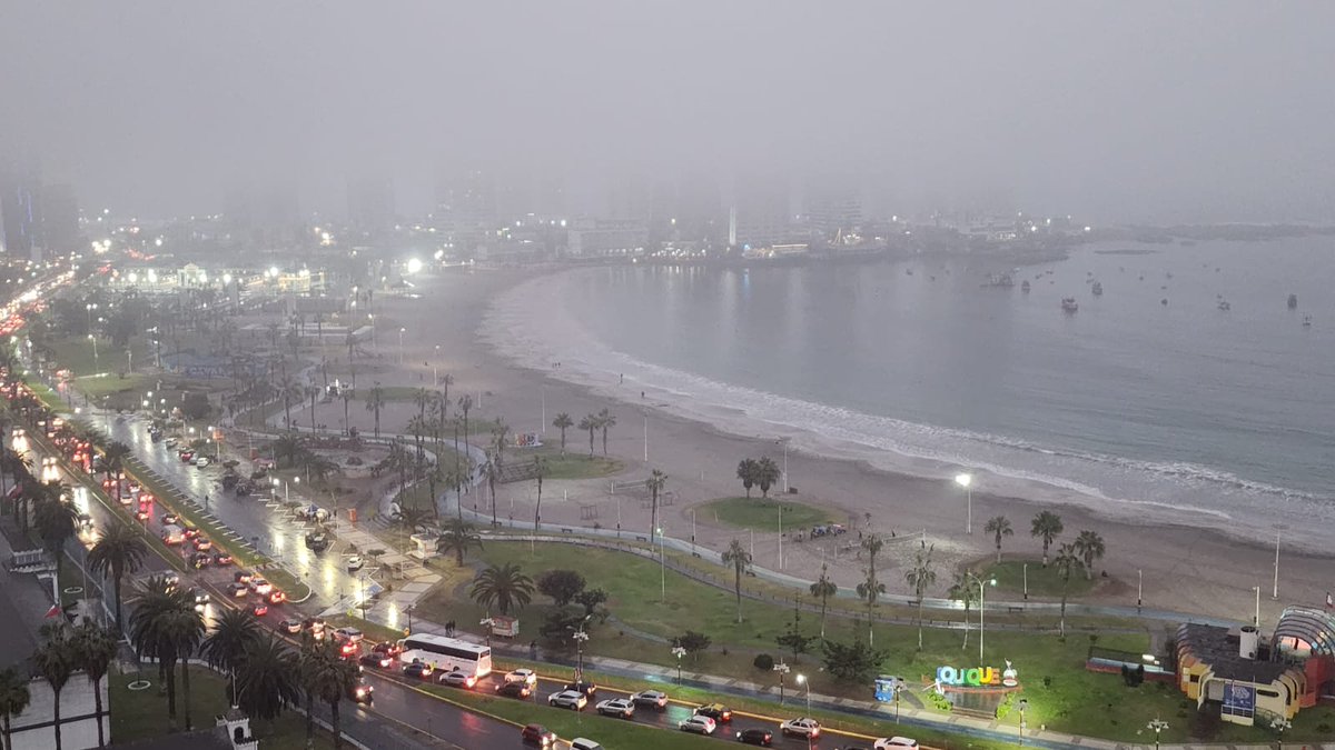 #iquique Así está el panorama a esta hora