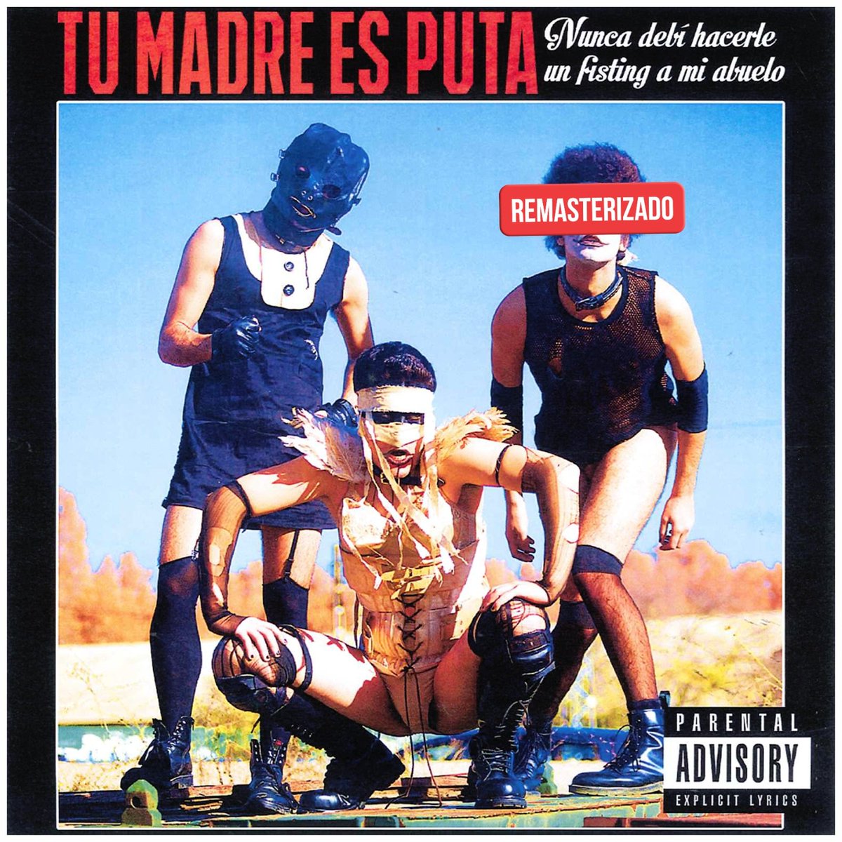 Ya disponible ‘Nunca debí hacerle un fisting a mi abuelo' en todas las plataformas digitales.
🎵 open.spotify.com/album/0MtOZdc0…
📀 Venta online en formato físico próximamente en tumadreesputa.com