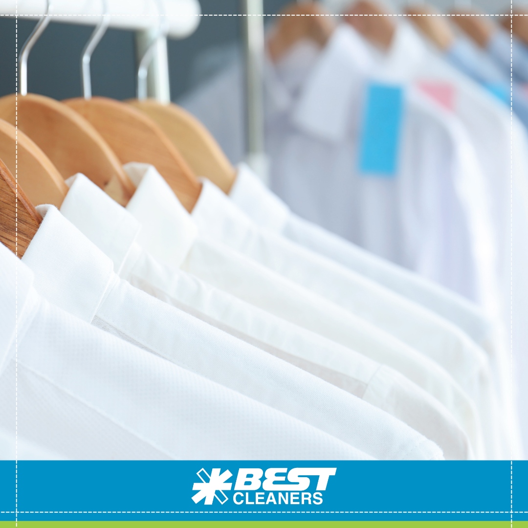 There's nothing quite like a fresh pressed, crisp shirt. Up your professional wardrobe game with Best Cleaners superior dry cleaning services, and nail that next big meeting or interview with a dashing first impression! 👔✨ #FirstImpression #ProfessionalAttire #FreshandPressed
