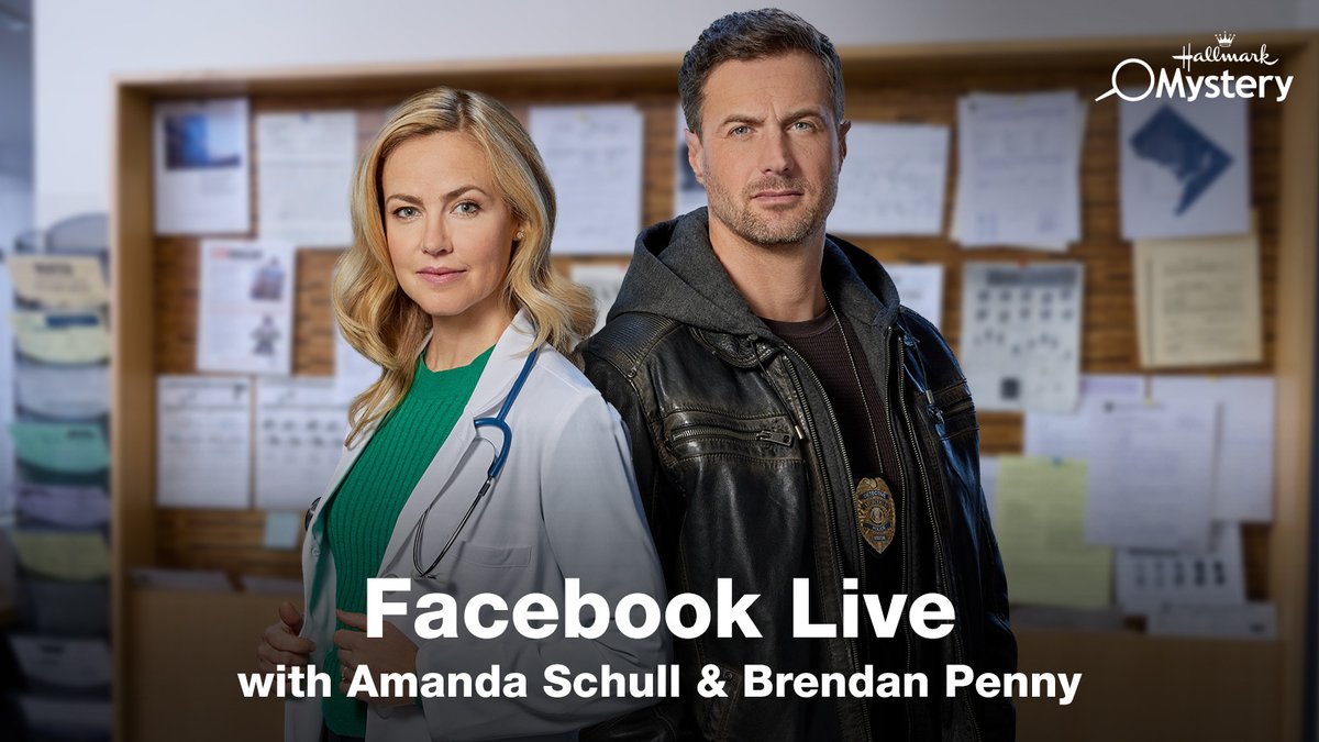 You don't want to miss this, #Sleuthers & #Chessies! @AmandaSchull and @BrendanJPenny are going LIVE on Facebook tomorrow at 1p EST to chat about #FamilyPracticeMysteries: Coming Home.