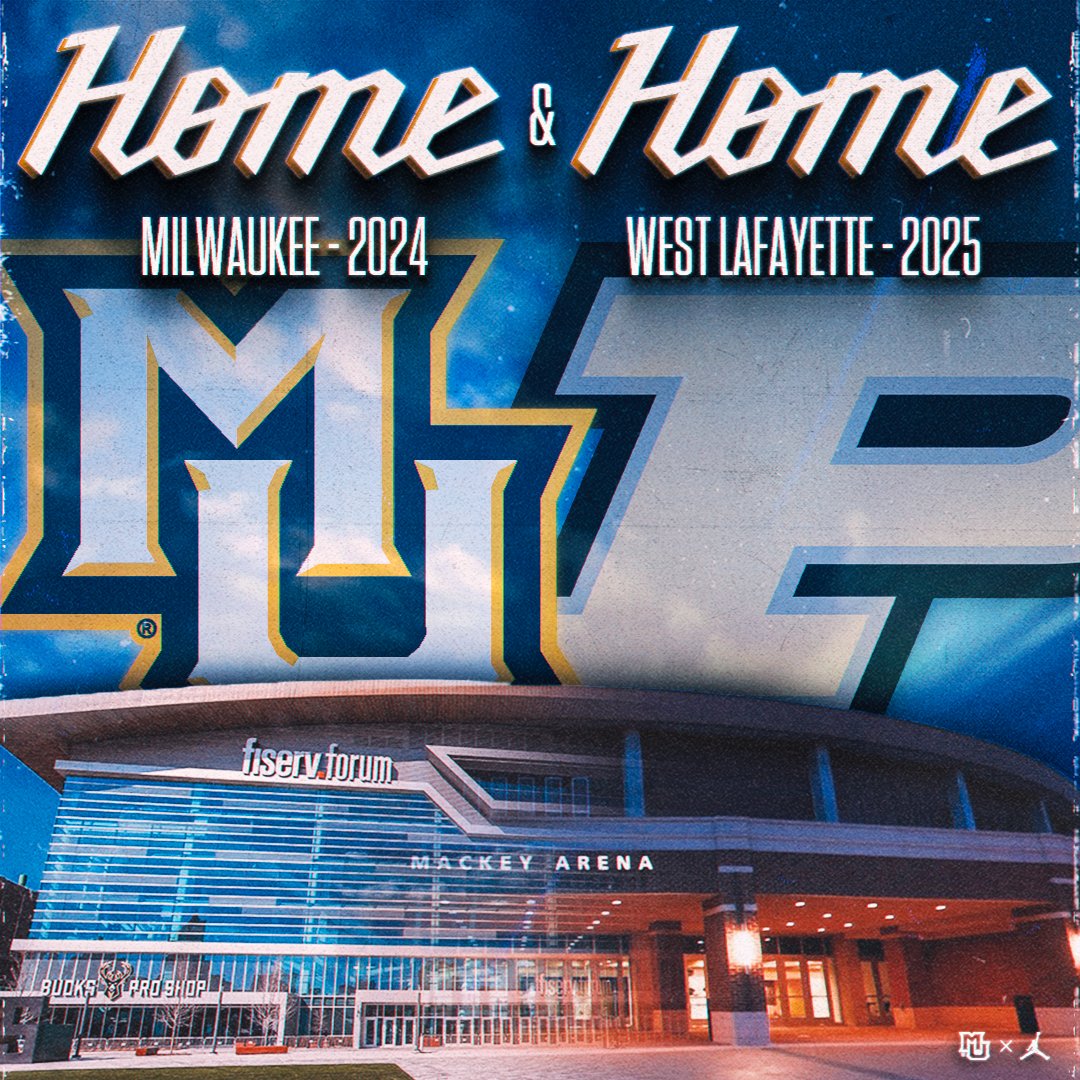 Another Home & Home begins in Milwaukee on November 19th! #MUBB | #WeAreMarquette