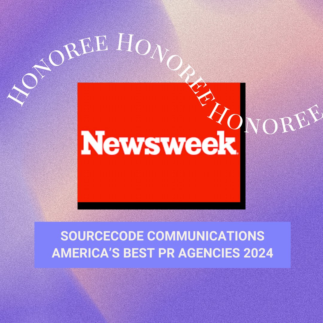 SourceCodeComms's tweet image. SourceCode Communications has been named by Newsweek as one of America's Best PR Agencies 2024! With 150 agencies across 13 specialization areas included on this year’s list, we were highlighted in the #AI, #technology, and #telecommunications sector. ow.ly/1vxw50RIQ6k
