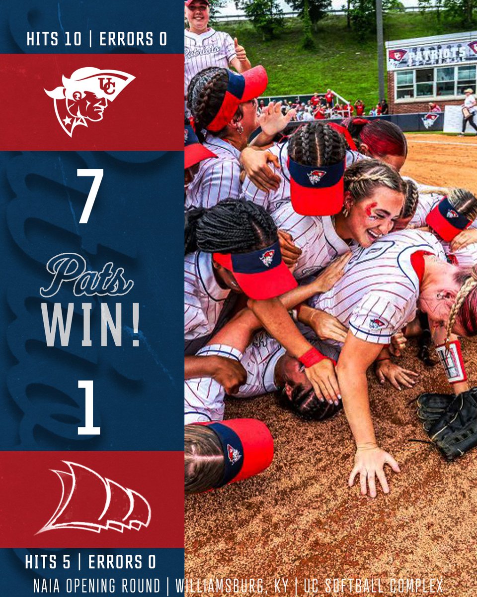 FINAL | THE PATRIOTS HAVE DONE IT!!! UC IS HEADED BACK TO THE WORLD SERIES FOR THE SECOND CONSECUTIVE YEAR!!! #OneBigTeam #ESGP