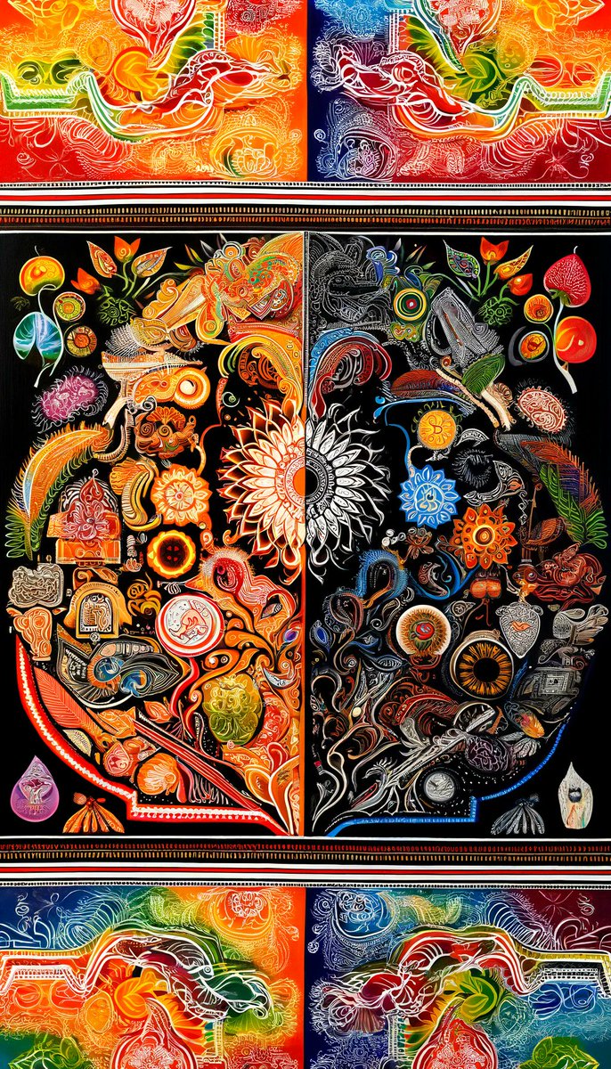 VEDANJANAM's tweet image. ज्यादा पुण्य करेंगे तो स्वर्ग में जाएंगे, ज्यादा पाप करेंगे तो नर्क में। निस्तार तो दोनो में नहीं है।

*******
Punya will keep you attached to Samsara the same as Papa.

Punya doesn&apos;t lead to Moksha.

Lots of Punya = Swarga and better rebirth.

Lots of Papa =  Naraka and worse…