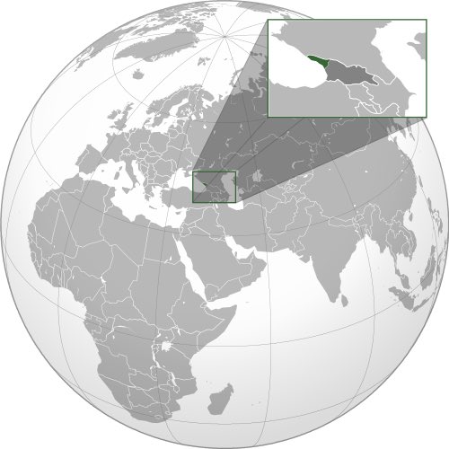 Seit dem Zerfall der UdSSR forderten die Abchasier einen unabhängigen Staat, dies führte zu einem Krieg zwischen abchasischen Separatisten und Georgien, 1992–1993. Seitdem ist Abchasien faktisch unabhängig.

Die Karte zeigt Abchasien: