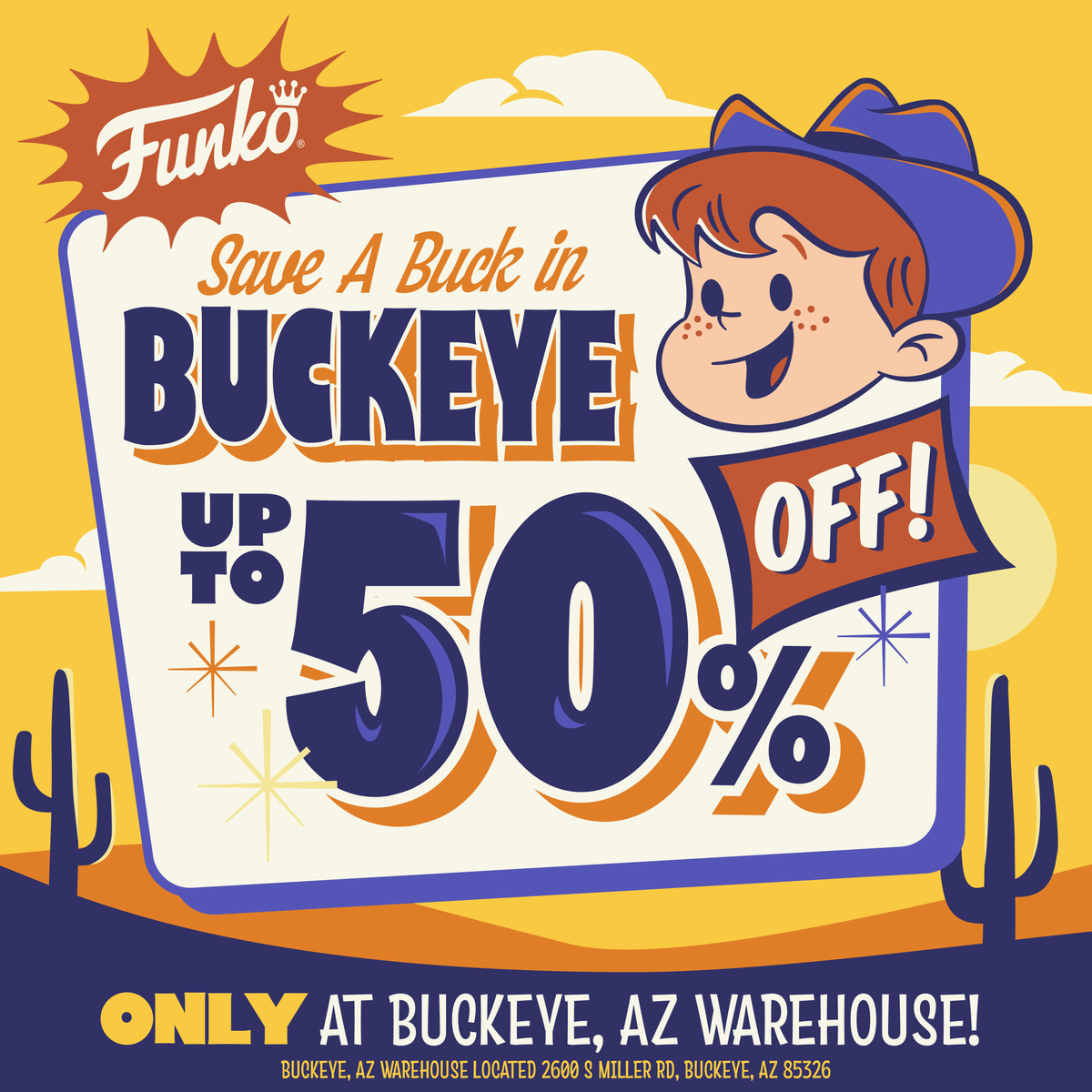 Double the opportunity to save at our Summer Buckeye Warehouse Sales! Score up to 50% savings in person during either the 5/16 to 5/19 sale or the 6/13th to 6/16 sale. Read more on details on the blog! #SaveABuckInBuckeye #WarehouseSale