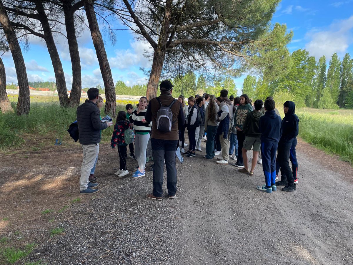 Hoy un grupo de 140 estudiantes de Lycée Français de Castilla y León ha llevado a cabo una actividad llamada "Basuraleza". Su objetivo, recoger basura de "Los Valles" para concienciar sobre la necesidad de ser más cívicos y cuidar el medio natural.