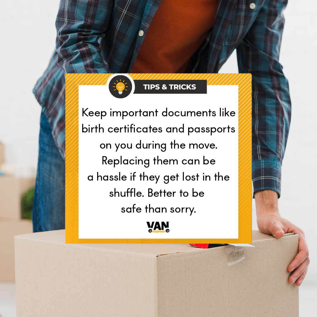 vanexpressnj's tweet image. Keep important documents like birth certificates and passports on you during the move. Replacing them can be a hassle if they get lost in the shuffle. Better to be safe than sorry.

#staysafe #planahead #relocationplanning #njmoversandpacker