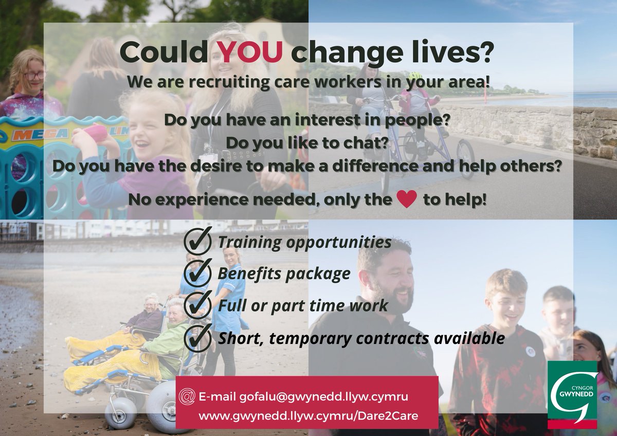 We want your company and your big heart! ❤️🥰 Will you join us❓ Part and full time work available within the Council's various care teams. No experience needed, just the ❤ to help! More details including how to get in touch here:👇 orlo.uk/qfkKY