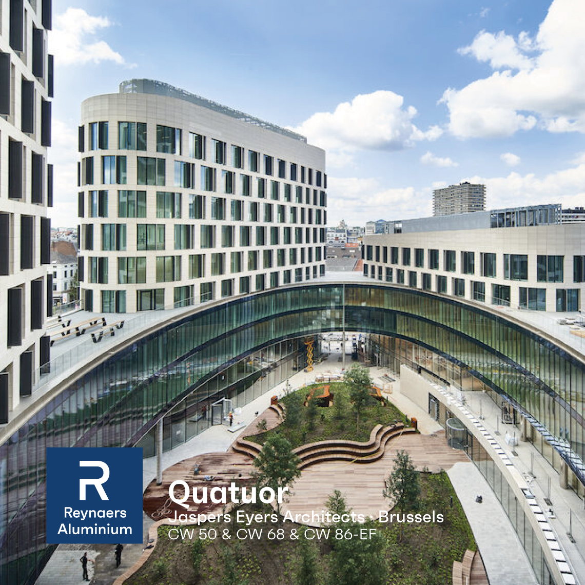 Edificio Quatuor con etiqueta BREEAM “Outstanding” ▶️ produce el 30% de su propia energía, reciclado de aguas pluviales, Passive House y carpintería 100% reciclable de Reynaers.🌱

👉 brnw.ch/21wJQNw

Jaspers-Eyers Architects

#ReynaersAluminium #TogetherForBetter