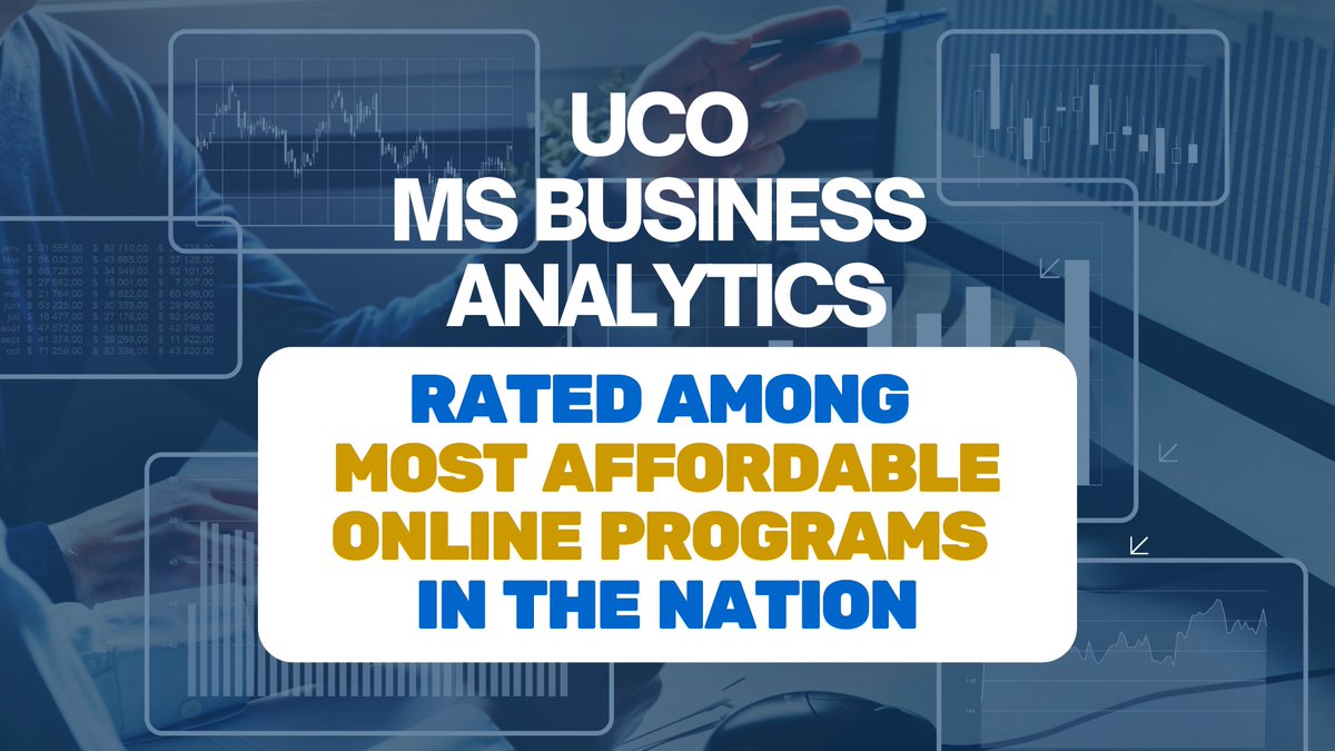 We're proud to share UCO's MSBA program has been named among the most affordable in the country! Discover a program that offers both in-person and online learning opportunities. TechGuide's list: techguide.org/analytics/most…
Learn more: uco.edu/programs/jcgs/… #UCOMSBA #DataAnalytics
