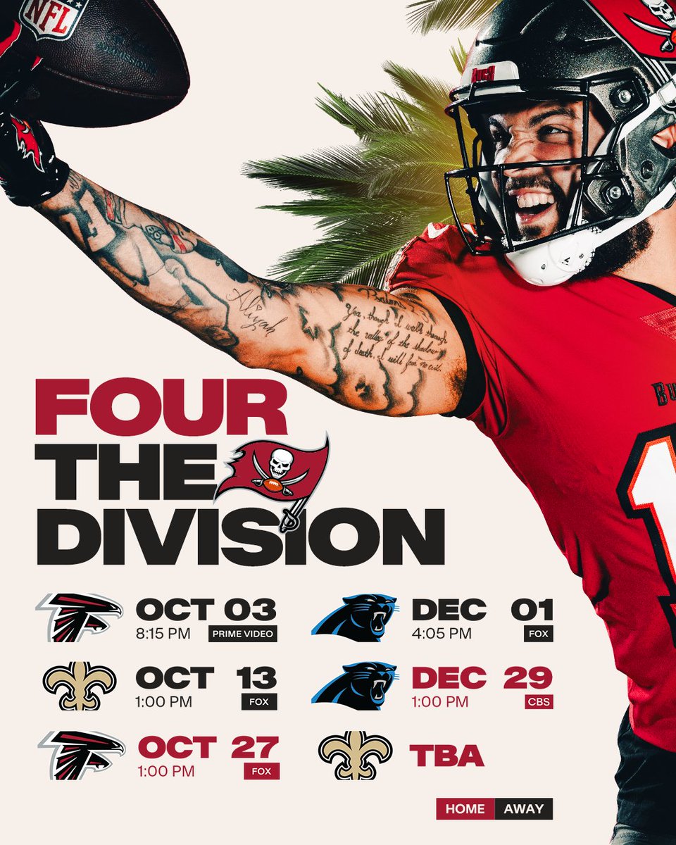 Divisional matchups. They just mean more. #WeAreTheKrewe