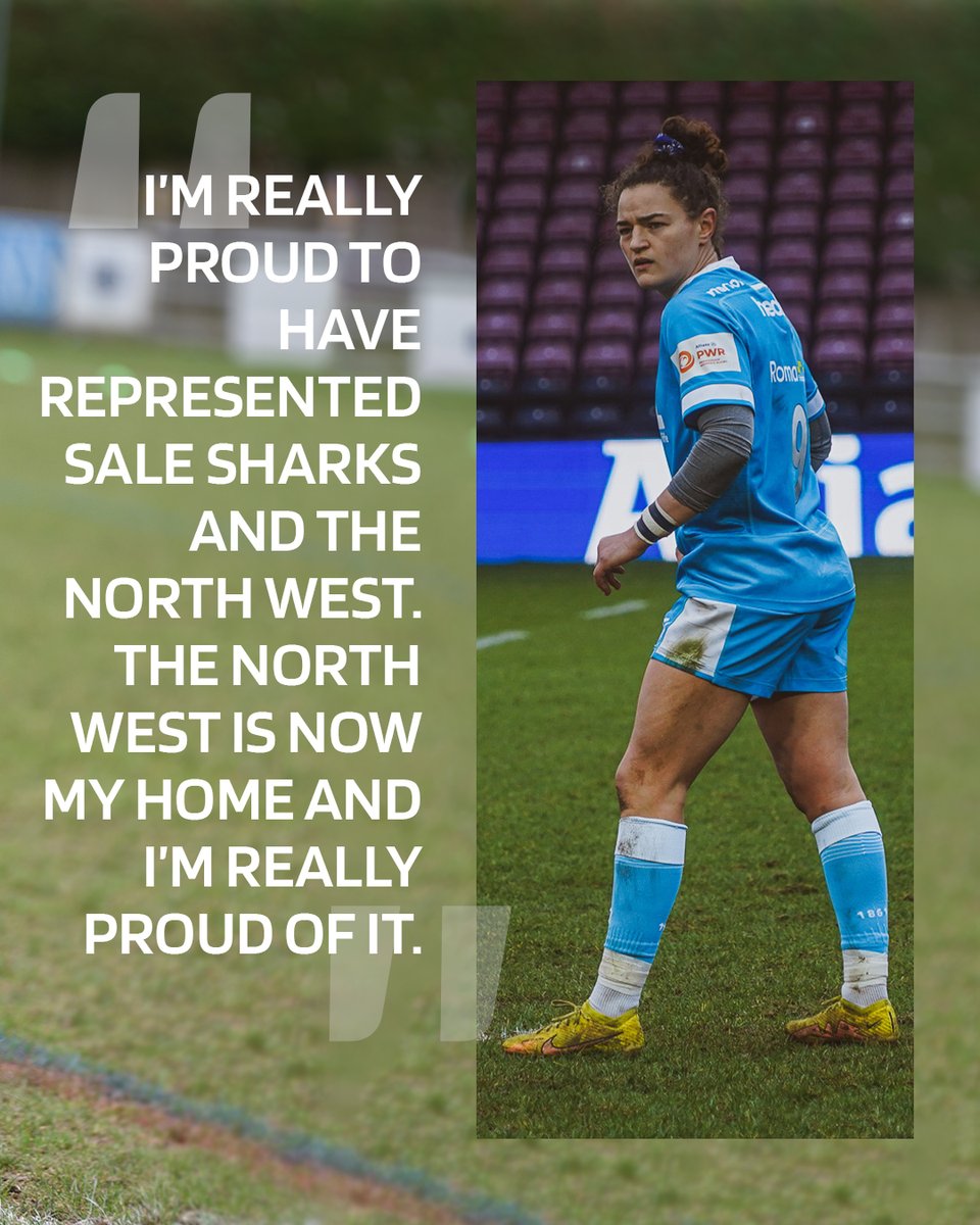 𝗔𝗹𝘄𝗮𝘆𝘀 𝗮 𝗦𝗵𝗮𝗿𝗸 🦈 Sale Sharks Women's Scrum Half Mhairi Grieve has decided to call time on her rugby career Mhairi has been a huge part of the club since the very start and everyone at Sale Sharks wishes her the very best for the future 💙 #SharksFamily