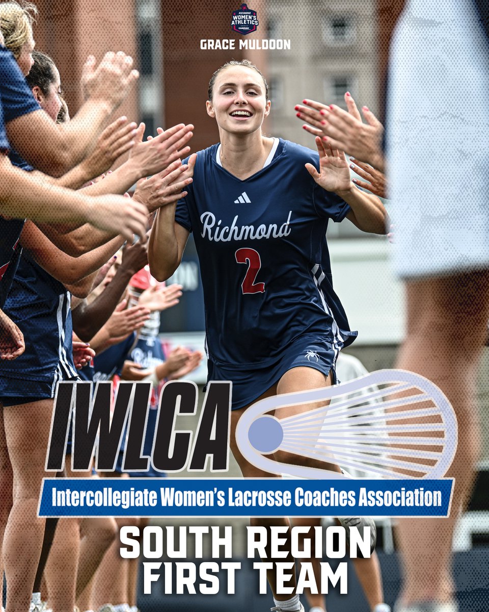 Adding to her resume! Doon is a member of the @IWLCA South Region First Team! 🕷️📃 Read more here 🔗: spides.us/3K4Drqn #OneRichmond #RollDers | @SpiderAthletics