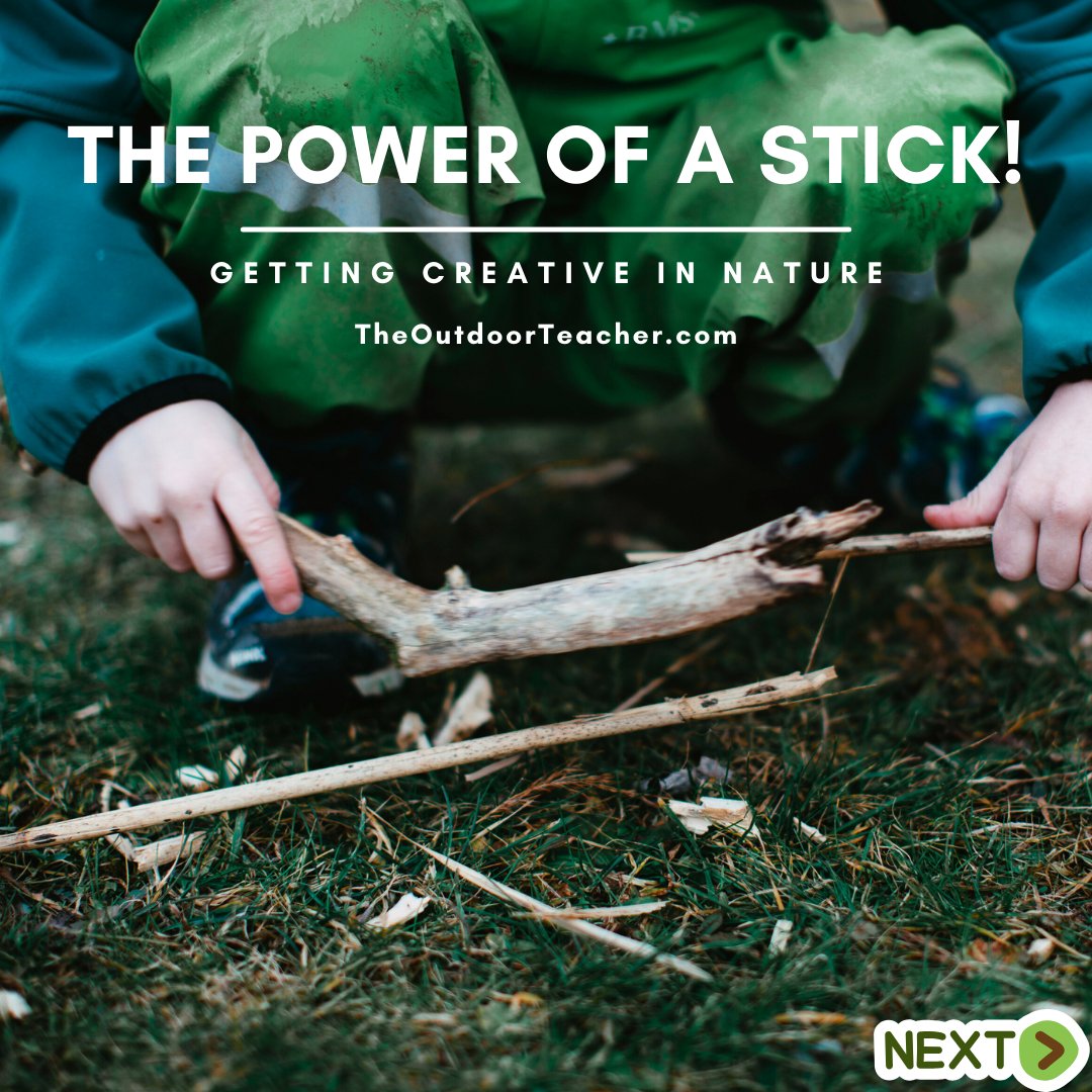 outdoorteacher's tweet image. Items of play and creativity don&apos;t have to be expensive, sometimes they can be completely free and found out in the woods!

Tell us in the comments what your favourite activities to do with a stick are.

#OutdoorPlay #NatureFun#ImaginationStation #ChildhoodUnplugged