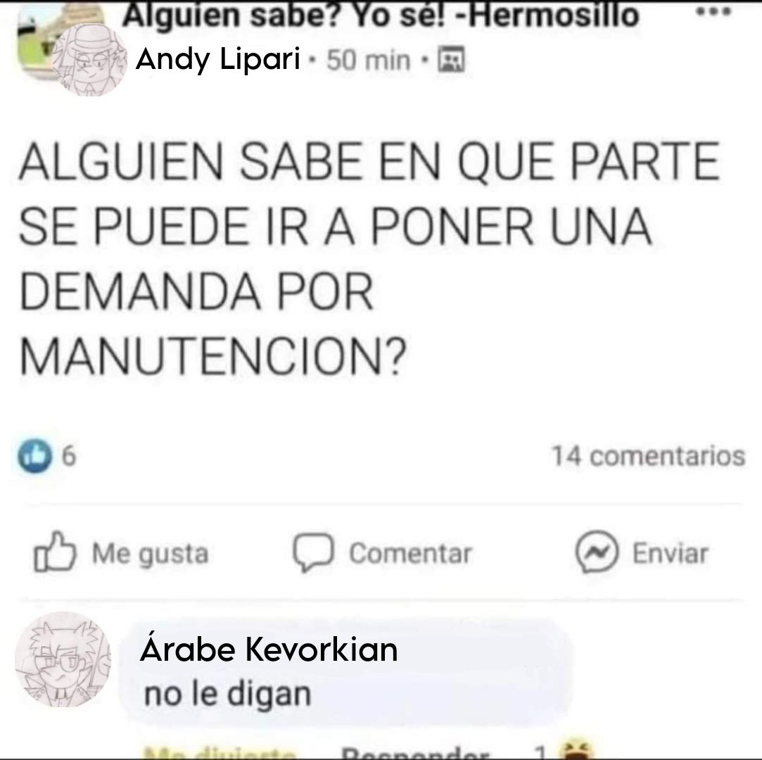 No le digan