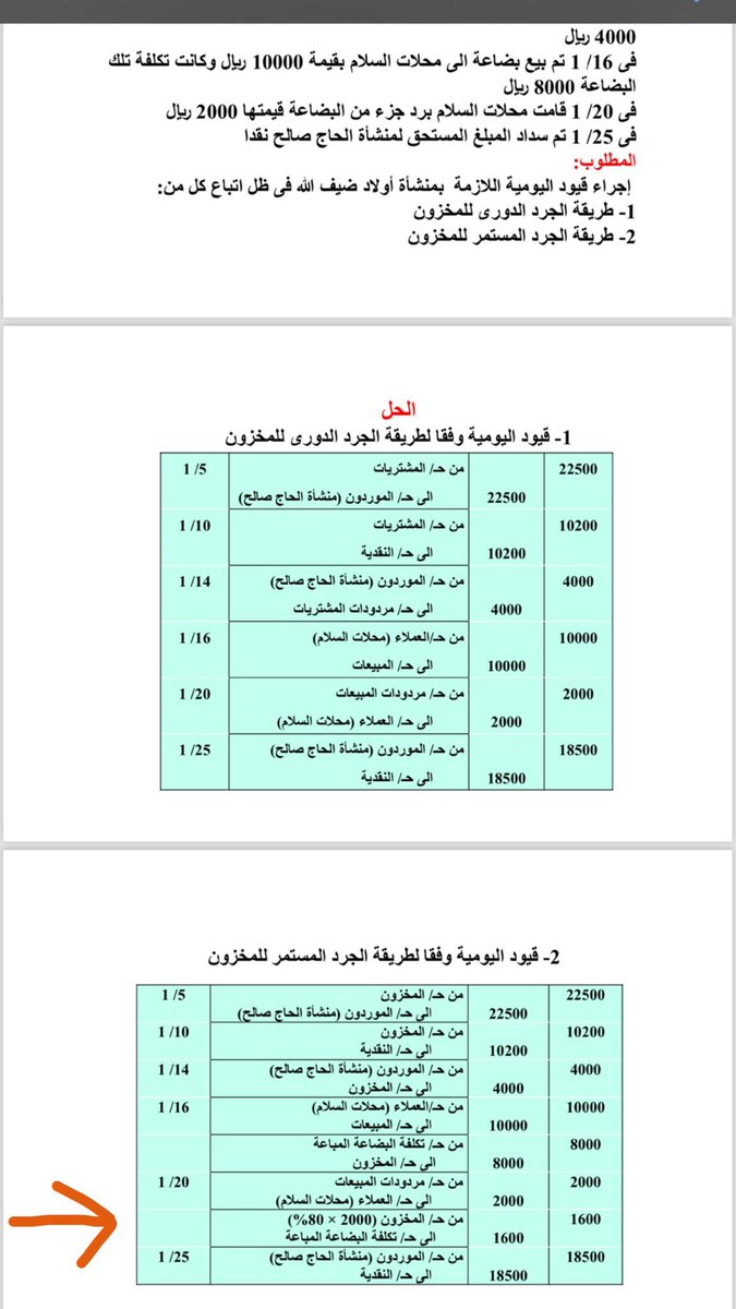 اسأل محاسبة 💸 tweet media