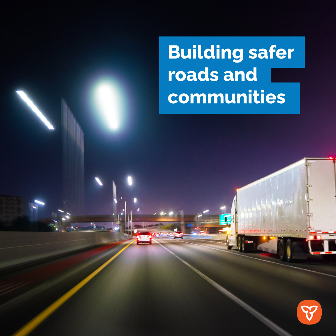 Dangerous drivers have no place on our roads. Today, our government introduced the Safer Roads and Communities Act that would help protect people and families from impaired drivers and crack down on those convicted of auto theft. Learn more: news.ontario.ca/en/backgrounde…