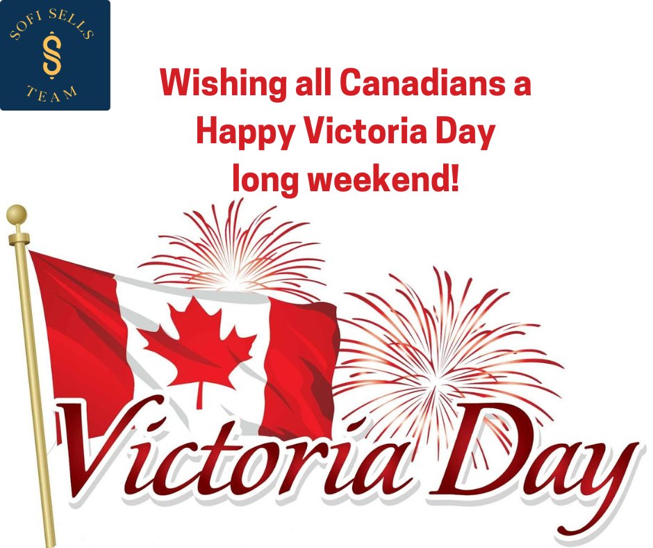 Wishing all Canadians a Happy Victoria Day long weekend!

#HappyVictoriaDay #VictoriaDay #VictoriaDay2024 #VictoriaDayCA #victoriadayweekend