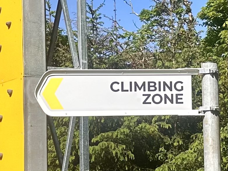 Site visit with a new client today in Ireland to look at staff training for inclusive climbing and adventure. This location has real potential with a leadership team committed to inclusion. 
@Chris_McClem is it ok to send you a DM to pick your brain about #changingplaces