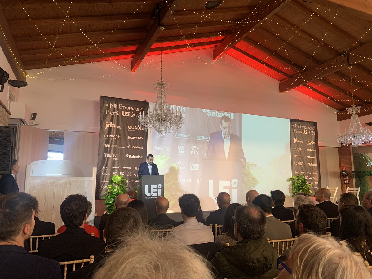 Gabriel Torras (@gabrieltorras) on Twitter photo Felicitats a la @UEI per la celebració de la X Nit Empresarial Premis UEI 2024. <a href="/JoaquimColom/">Joaquim Colom</a> <a href="/centreminfo/">@centreminfo</a> Felicitats a la @UEI per la celebració de la X Nit Empresarial Premis UEI 2024. <a href="/JoaquimColom/">Joaquim Colom</a> <a href="/centreminfo/">@centreminfo</a>