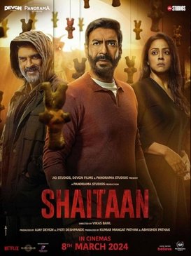 What a film it is!!!  (3.5/5)
Just done watching movie #Shaitaan 
Finest preformancrs from all the cast and especially @ActorMadhavan sir just rocked the show👌👌👌 
Must Watch .... Straming in @NetflixIndia 
#Jyothika #Ajaydevagan #Madhavan