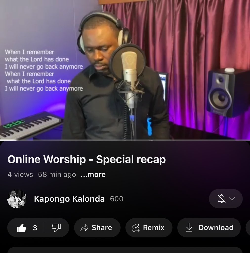 youtu.be/384PHQei37I?si… 
Join me in this special worship session!

#onlineworship #worship #worshipmusic #worshiptogether