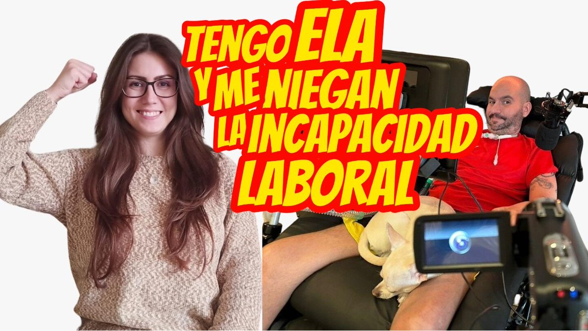 Si tienes un mínimo de humanidad COMPARTE ESTE VÍDEO 

Llevo 3 AÑOS con el diagnóstico de ELA y me DENIEGAN la INCAPACIDAD LABORAL

youtu.be/ywOhPro7Gxc?si… a través de <a href="/YouTube/">YouTube</a>