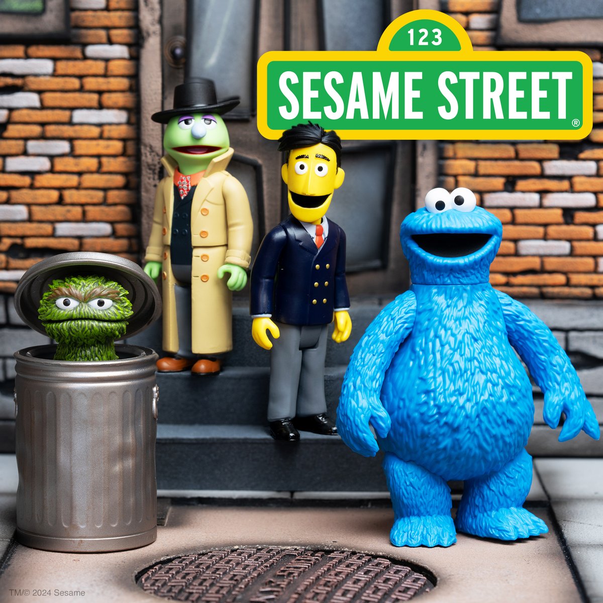 Sesame Street ReAction Figures available for pre-order! bit.ly/3UNadB8 #sesamestreet #ReActionFigures #bigbadtoystore #bbts