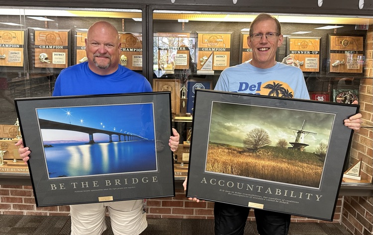 Congratulations to Dan Nelson and Fred Ladehoff on their official last day before their retirement!