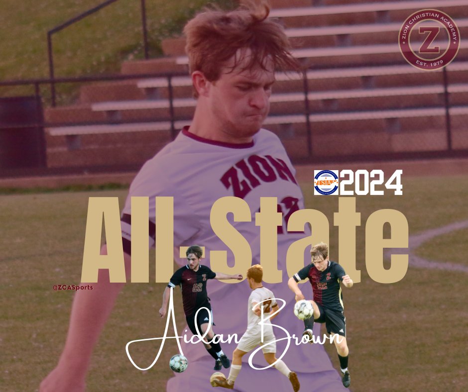 Congratulations to Aidan Brown, TSIAA All-State Soccer 2024!
#Take_Flight
<a href="/Coach_SamMartin/">Sam Martin</a>
@ZCAsoftball
<a href="/fastpitchdad93/">Eric Coble</a>
<a href="/TJ_Derrick1/">T.J. Derrick</a>
<a href="/amckelvy4/">Alex McKelvy⚾</a>
<a href="/taylorfreels4/">Taylor Freels</a>