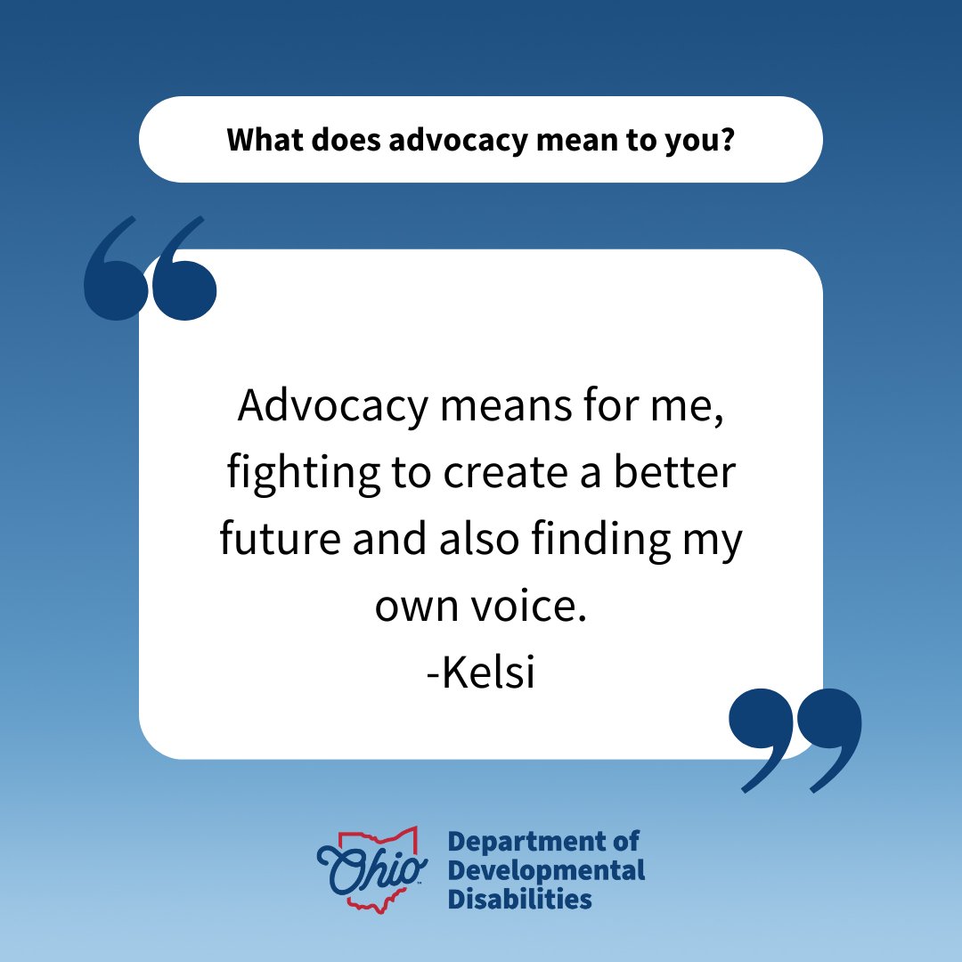 Join the conversation for change! Take a moment to hear what advocacy means to people in the disability community. Listen to the DD Awareness Day Podcast Special here: bit.ly/46DCLBW