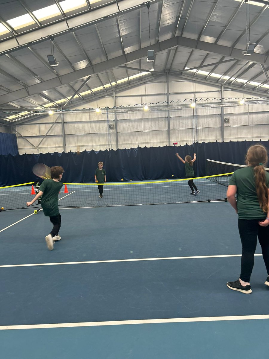We had so much fun at the tennis event this afternoon! #tennis #school #schoolsport #team #primary #grantham #racket #play