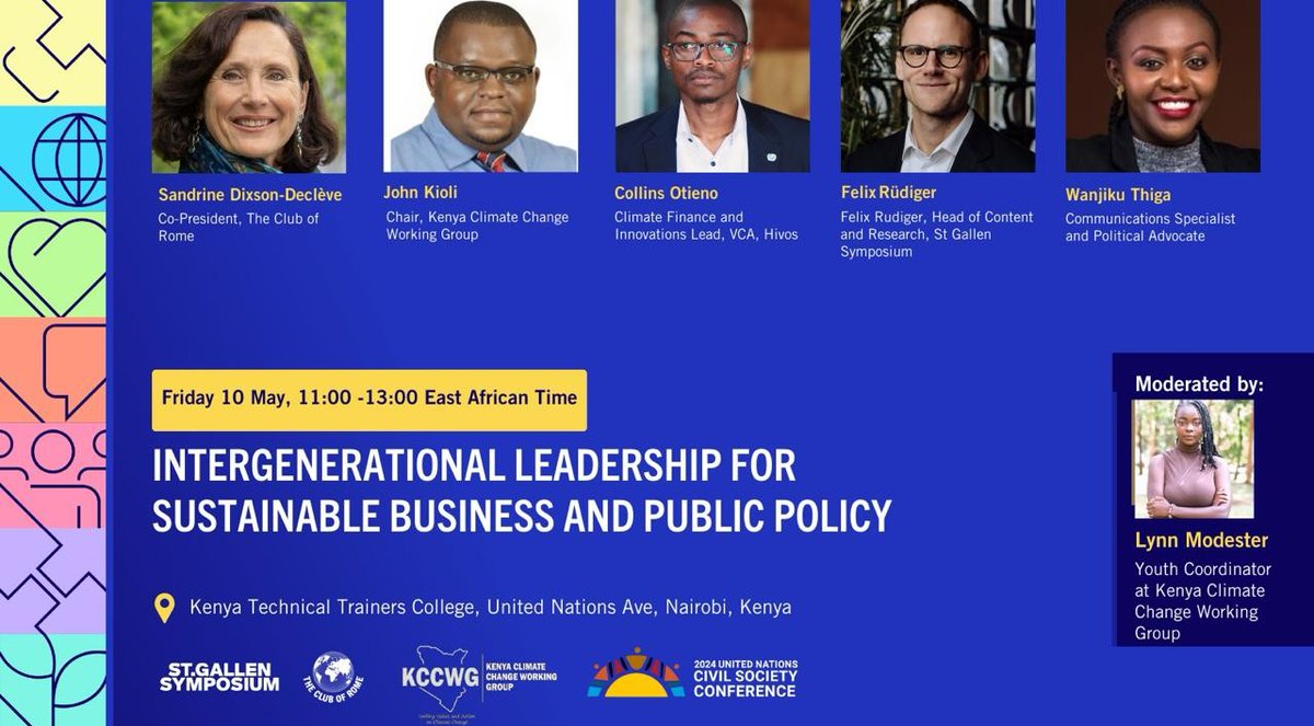 10.05 I attended a discussion centred around the theme Intergenerational Leadership for Sustainable Business and Public Policy I really learnt alot from the panelists ( intergenerational leadership in politics , public policy & in the private sector) & grew my social network