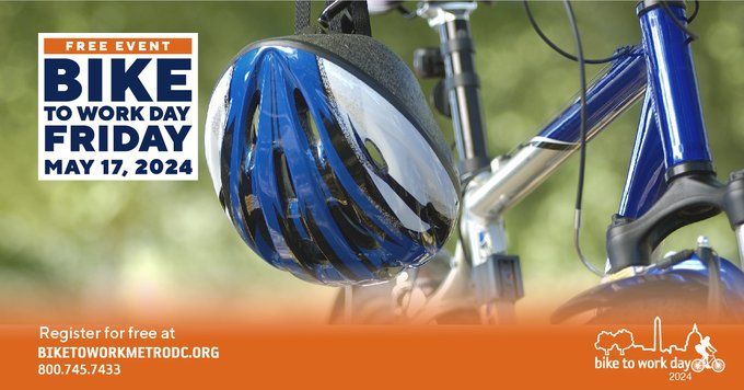 Ditch the car and join the Bike to Work on Friday! Stop by @thebikelane pit stop or @townofviennaVA for snacks and freebies. A great way to start your morning commute and go green! 🚲🌳 #BikeToWorkDay #BTWD2024 #HunterMillDistrict