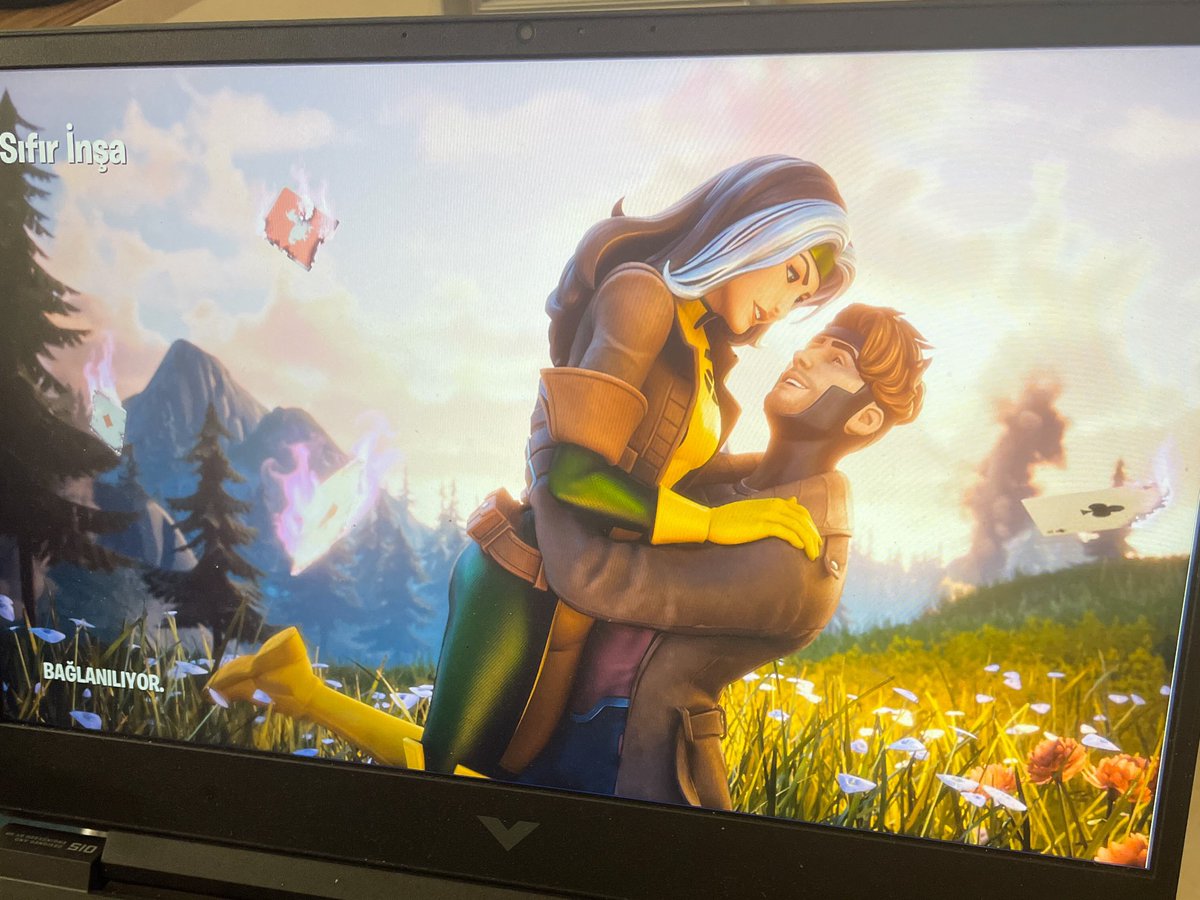 Rogue &amp; Gambit—The best Fortnite loading screen ever. / En iyi Fortnite yükleme ekranı. #Fortnite #XMen