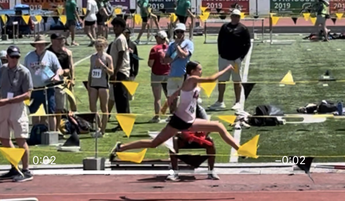 Ali placed 16th in Triple Jump!