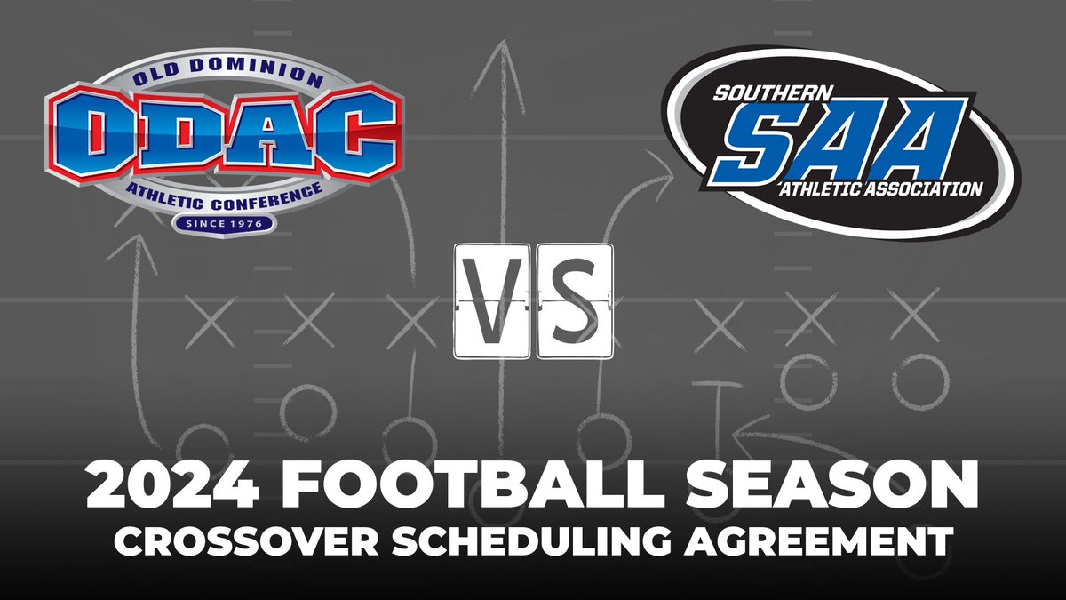 ODAC NEWS | ODAC and SAA Announce Football Crossover Scheduling Agreement for 2024

📰: bit.ly/3V3HFVu

#GoQuakes