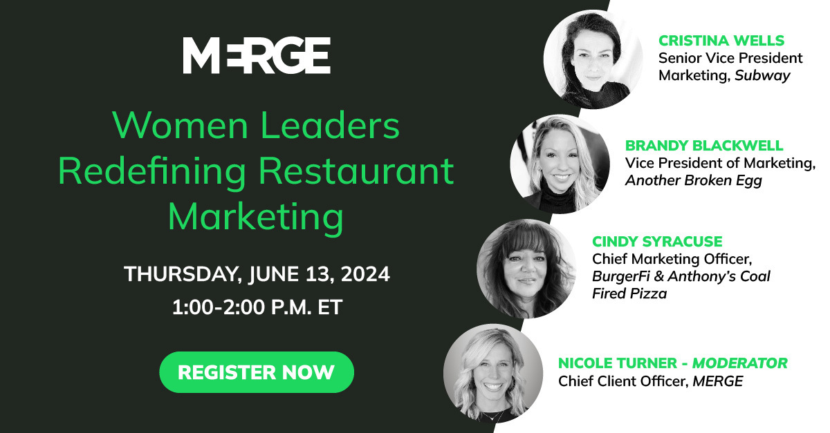 Join our panel of three trailblazing female marketing leaders who are reshaping the restaurant industry and building some of America's most iconic brands such as @SUBWAY, @BurgerFi, @l0calrestaurant, and Anthony's Coal Fire Pizza. 

🔗Register: okt.to/t5rJMg