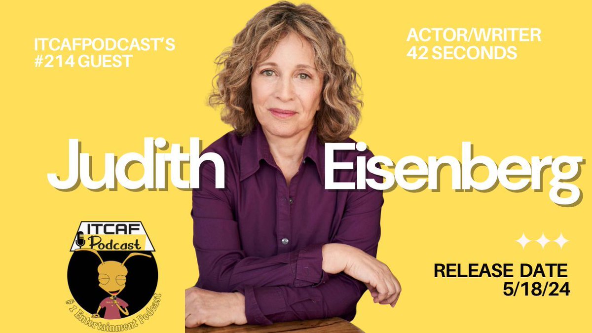 THIS SATURDAY we will be talking to #JudithEisenberg about her latest film, 42 Seconds. Heavy subject matter with an important point of conversation. We talk all about funding, editing, writing, and what it’s like being an #indiefilmmaker! #podcast #podernfamily #like #follow