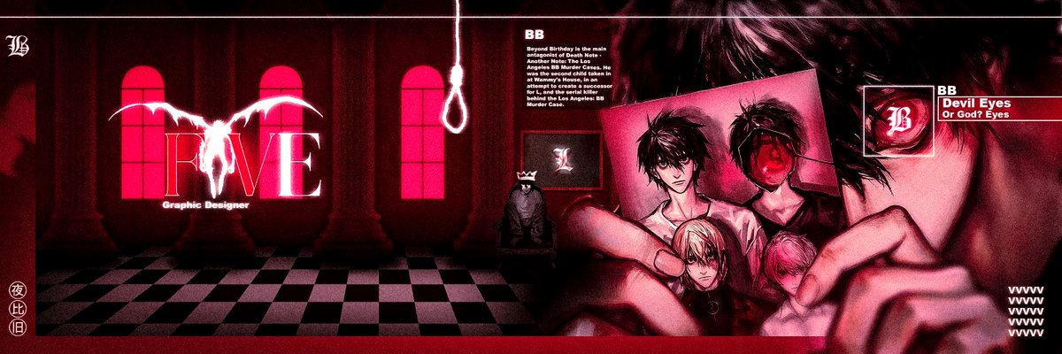 ¨Beyond Birthday¨
Header for <a href="/five__sz/">Five Sz</a> 
RT+FAV???