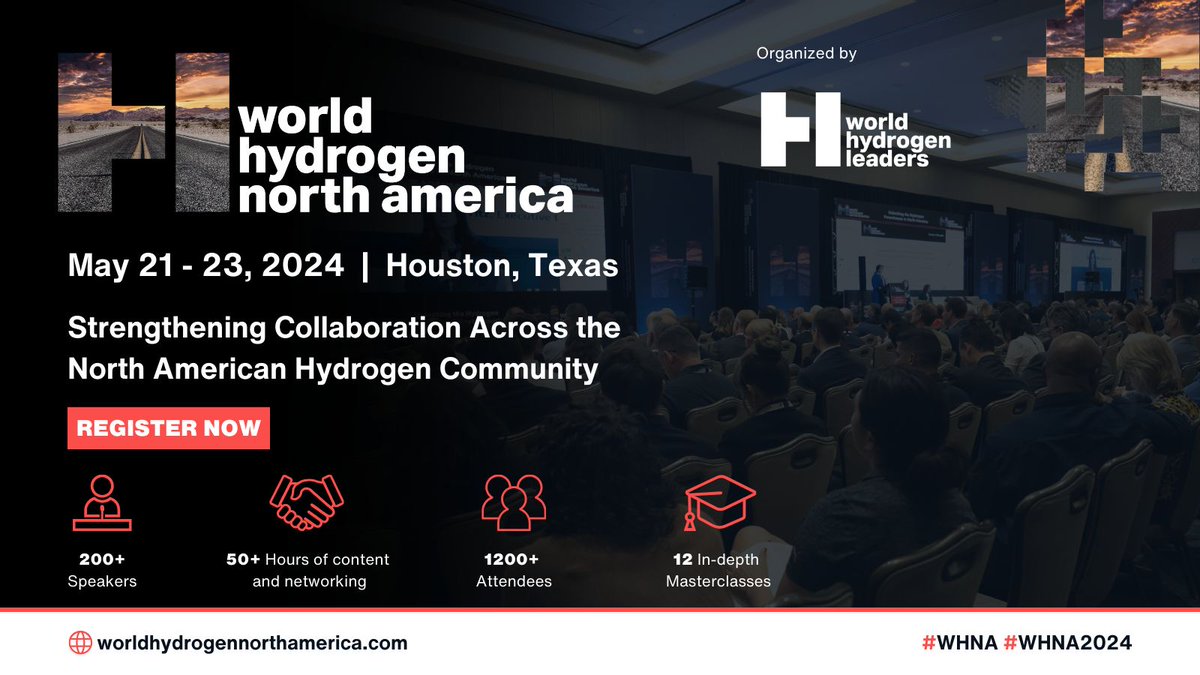 #WorldHydrogenNorthAmerica is around the corner! 🙌 @RockyMtnInst’s @PaddieMolloy will be moderating the keynote “In Conversation with Carol Browner,” former Administrator of the @EPA on May 22nd from 10:20-10:50 AM CST. For those attending, we can’t wait to see you there!
