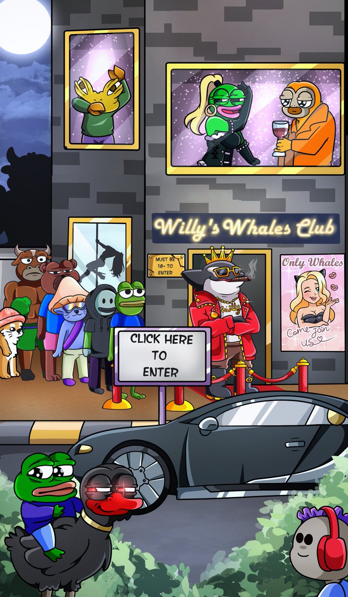 Willy’s Whales Club tweet media