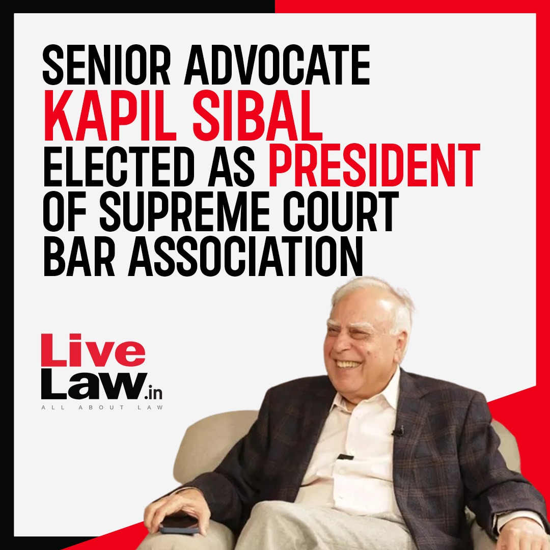 Senior Advocate Kapil Sibal has won the election to the post of the President of the Supreme Court Bar Association.
Read more: rb.gy/6191hf
#SupremeCourt #KapilSibal