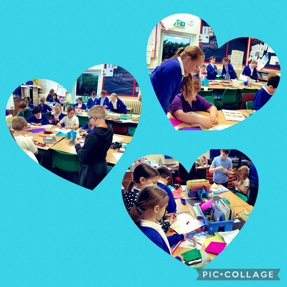 Penguins @Astley_Primary, enjoyed exploring paper crafts this afternoon. They learnt more about origami, quilling and paper folding. Some were easier than others! 🌟 #penguinsareace #weloveart #aceastley #aps #ace